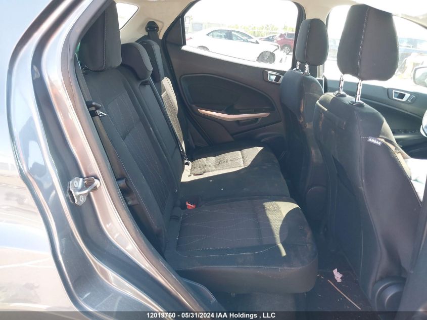 2018 Ford Ecosport Se VIN: MAJ3P1TE8JC176791 Lot: 12019760