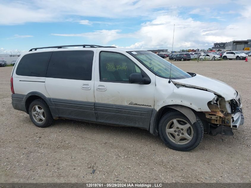 2003 Pontiac Montana VIN: 1GMDX03E53D256521 Lot: 12019761