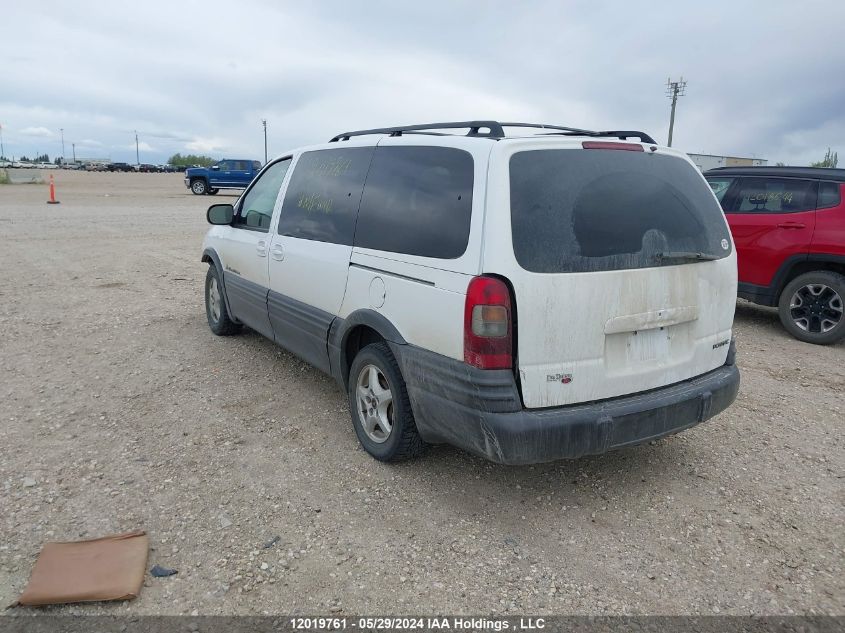 2003 Pontiac Montana VIN: 1GMDX03E53D256521 Lot: 12019761