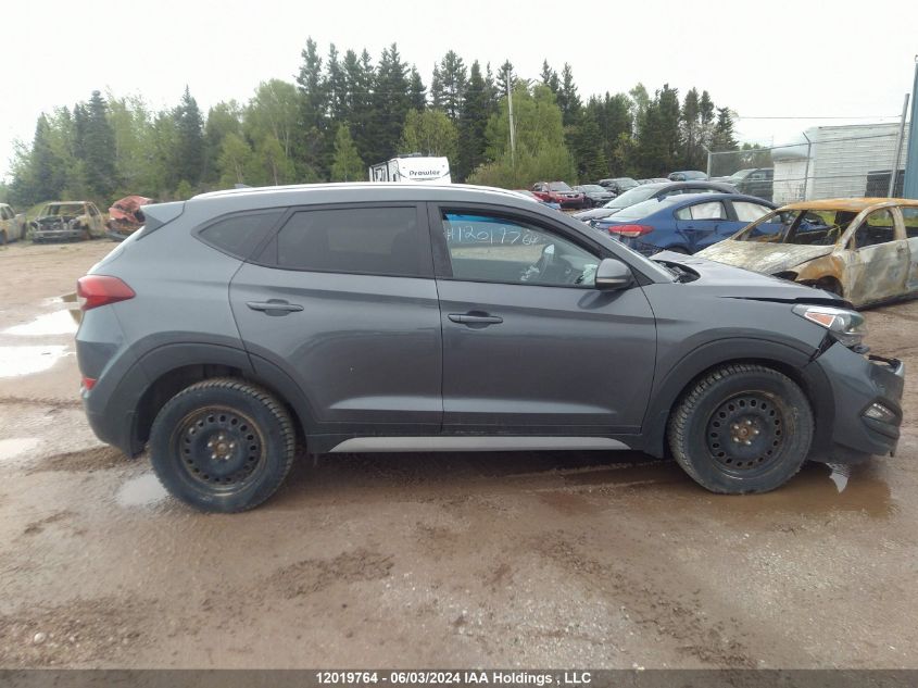 2018 Hyundai Tucson Limited/Sport And Eco/Se VIN: KM8J3CA45JU754449 Lot: 12019764
