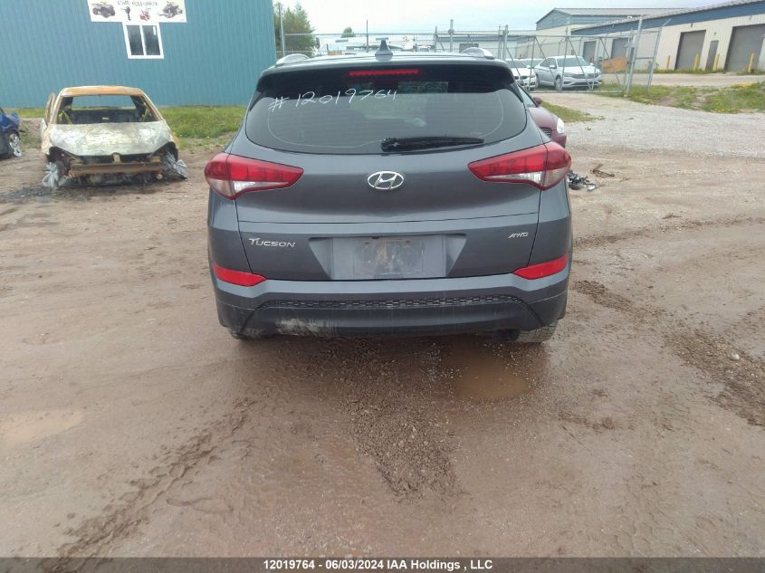 2018 Hyundai Tucson Limited/Sport And Eco/Se VIN: KM8J3CA45JU754449 Lot: 12019764