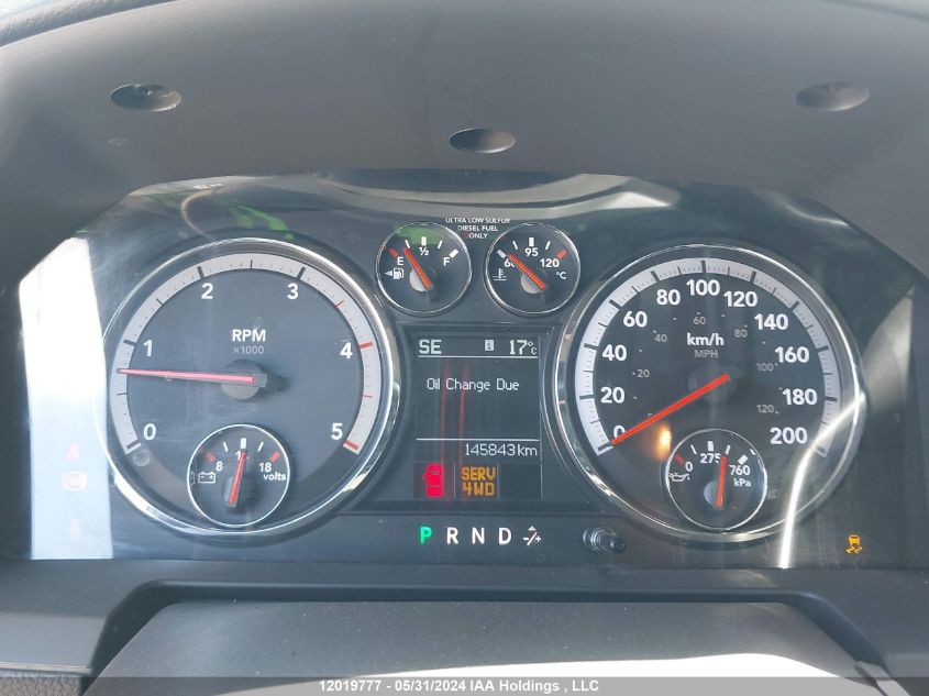 2012 Ram 2500 Laramie VIN: 3C6UD5FL3CG104669 Lot: 12019777