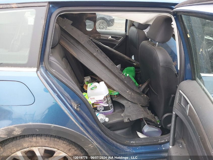 2017 Volkswagen Golf Alltrack VIN: 3VWH17AU5HM508223 Lot: 12019778