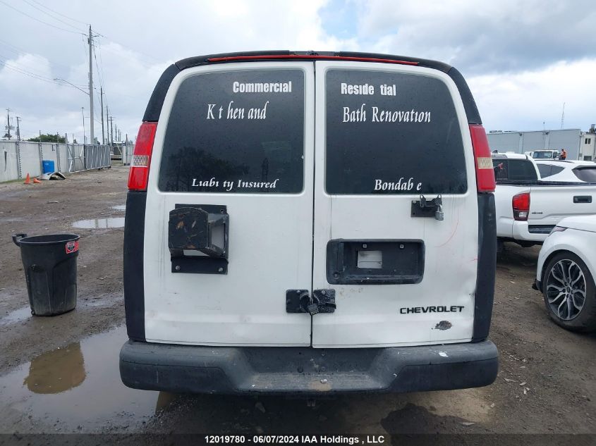 2016 Chevrolet Express VIN: 1GCWGAFF0G1128721 Lot: 12019780