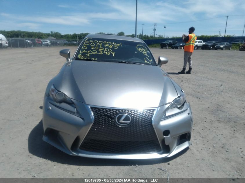 2015 Lexus Is 250 VIN: JTHCF1D21F5023469 Lot: 12019785