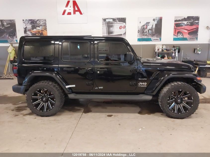 2019 Jeep Wrangler Unlimited Sahara VIN: 1C4HJXEN2KW665799 Lot: 12019788