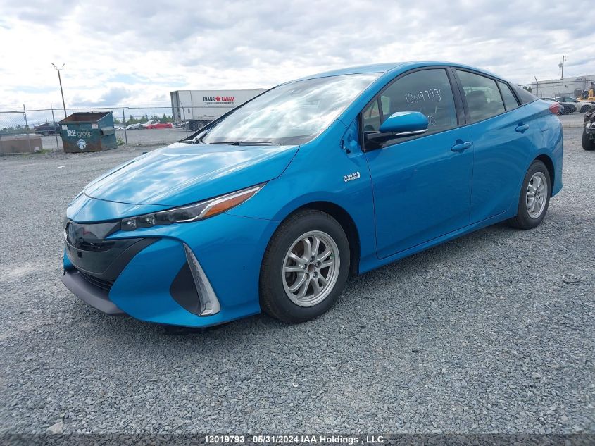 2020 Toyota Prius Prime Upgrade VIN: JTDKARFP5L3150526 Lot: 12019793