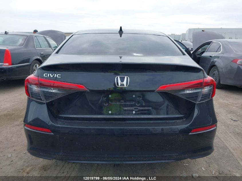 2022 Honda Civic Sedan VIN: 2HGFE2F32NH125840 Lot: 12019799