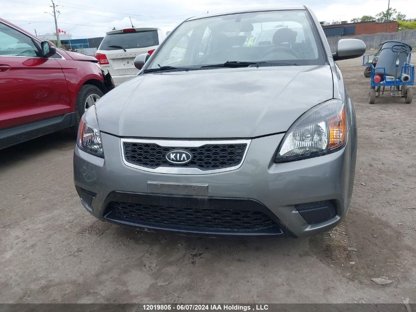 2011 Kia Rio VIN: KNADH4B3XB6859098 Lot: 12019805
