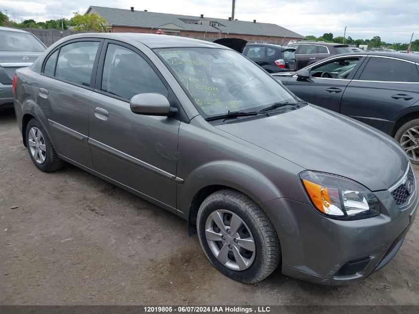 2011 Kia Rio VIN: KNADH4B3XB6859098 Lot: 12019805