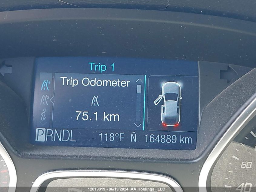 2012 Ford Focus VIN: 1FAHP3F29CL440221 Lot: 12019819