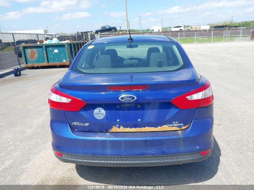 2012 Ford Focus VIN: 1FAHP3F29CL440221 Lot: 12019819