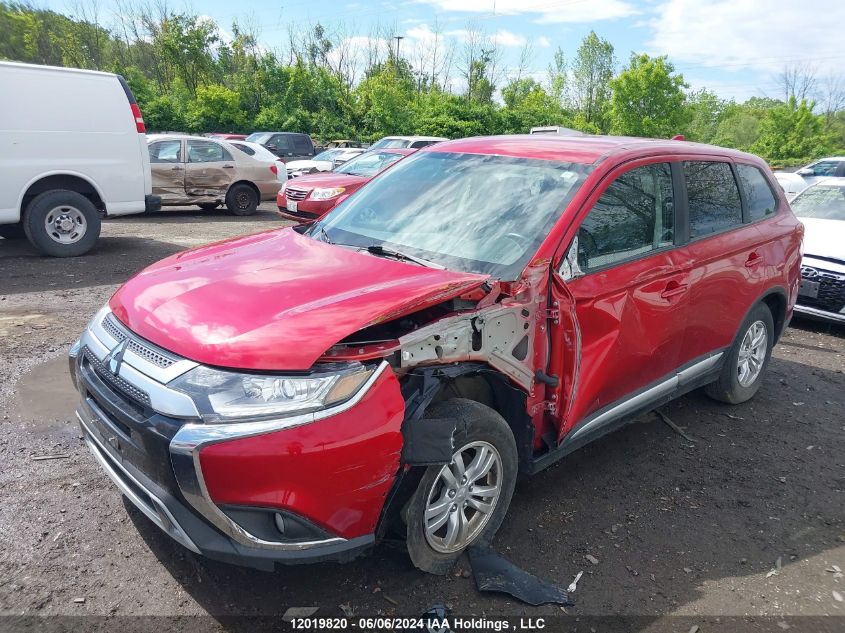 2020 Mitsubishi Outlander VIN: JA4AZ2A34LZ611156 Lot: 12019820