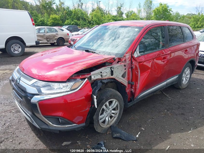 2020 Mitsubishi Outlander VIN: JA4AZ2A34LZ611156 Lot: 12019820