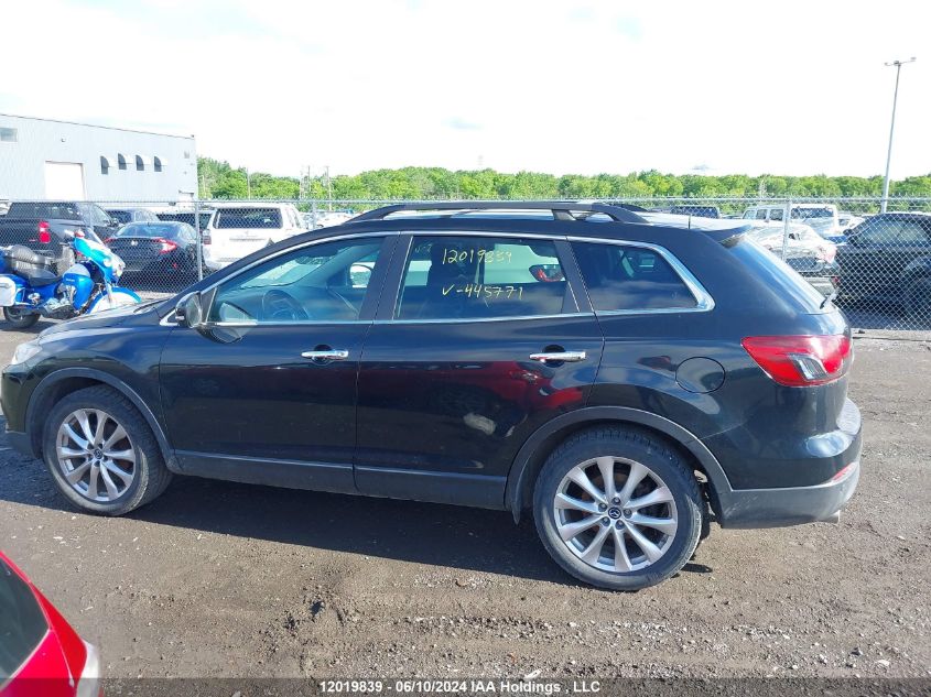 2014 Mazda Cx-9 VIN: JM3TB3DA2E0445771 Lot: 12019839