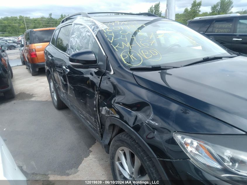2014 Mazda Cx-9 VIN: JM3TB3DA2E0445771 Lot: 12019839