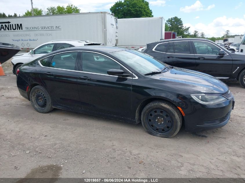 2015 Chrysler 200 VIN: 1C3CCCFB0FN728741 Lot: 12019857