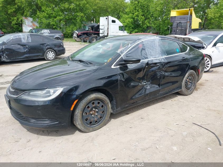 2015 Chrysler 200 VIN: 1C3CCCFB0FN728741 Lot: 12019857