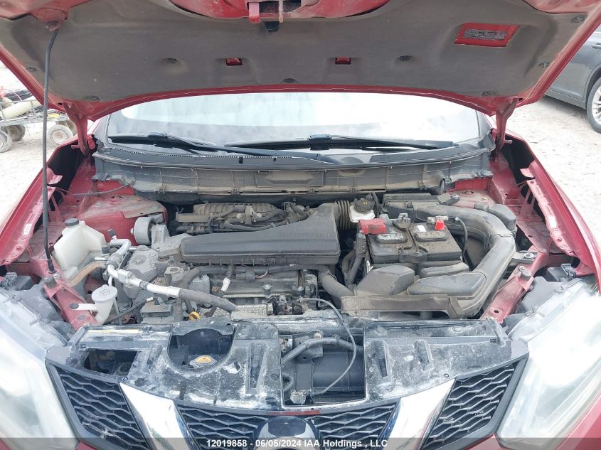 2016 Nissan Rogue VIN: 5N1AT2MV4GC755296 Lot: 12019858