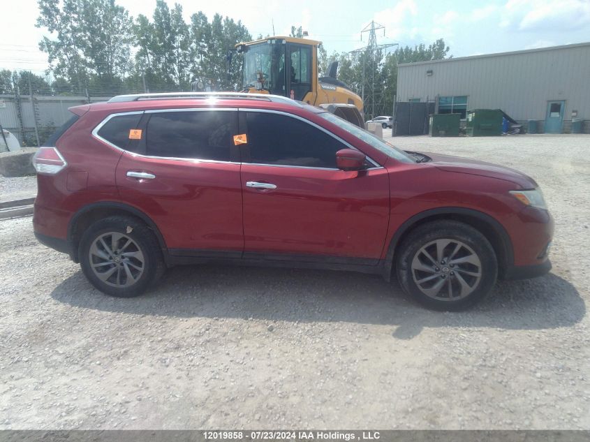 2016 Nissan Rogue VIN: 5N1AT2MV4GC755296 Lot: 12019858