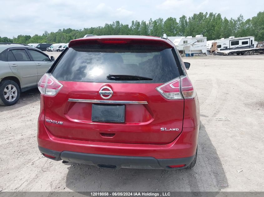 2016 Nissan Rogue VIN: 5N1AT2MV4GC755296 Lot: 12019858