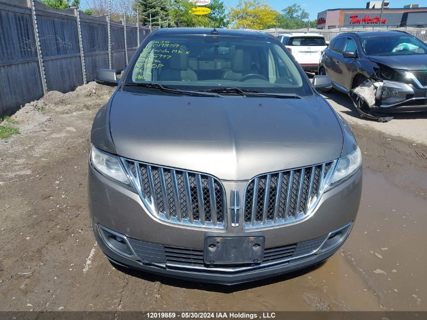 2012 Lincoln Mkx VIN: 2LMDJ8JK5CBL06997 Lot: 12019859