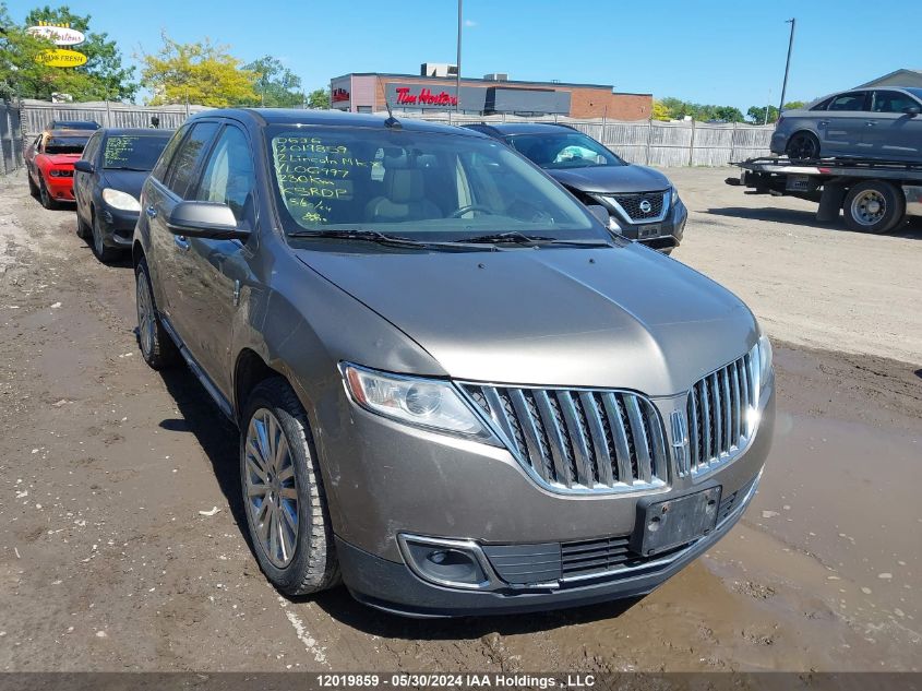 2012 Lincoln Mkx VIN: 2LMDJ8JK5CBL06997 Lot: 12019859