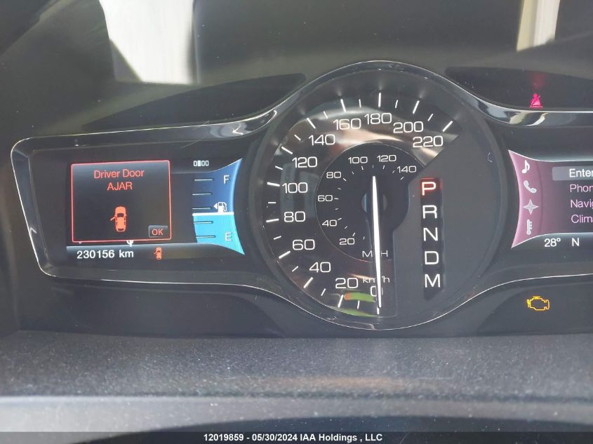 2012 Lincoln Mkx VIN: 2LMDJ8JK5CBL06997 Lot: 12019859