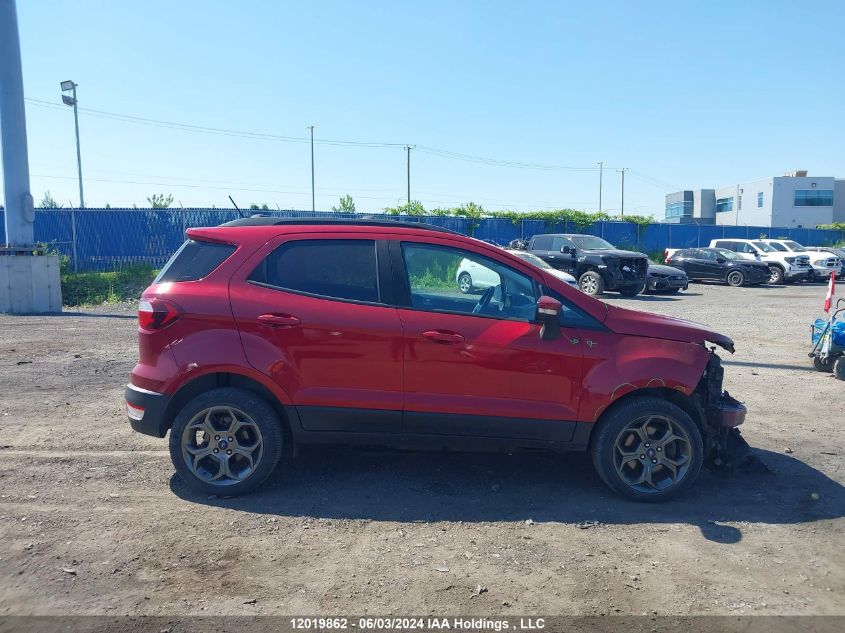 2018 Ford Ecosport Ses VIN: MAJ6P1CL1JC239869 Lot: 12019862