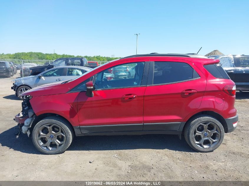 2018 Ford Ecosport Ses VIN: MAJ6P1CL1JC239869 Lot: 12019862