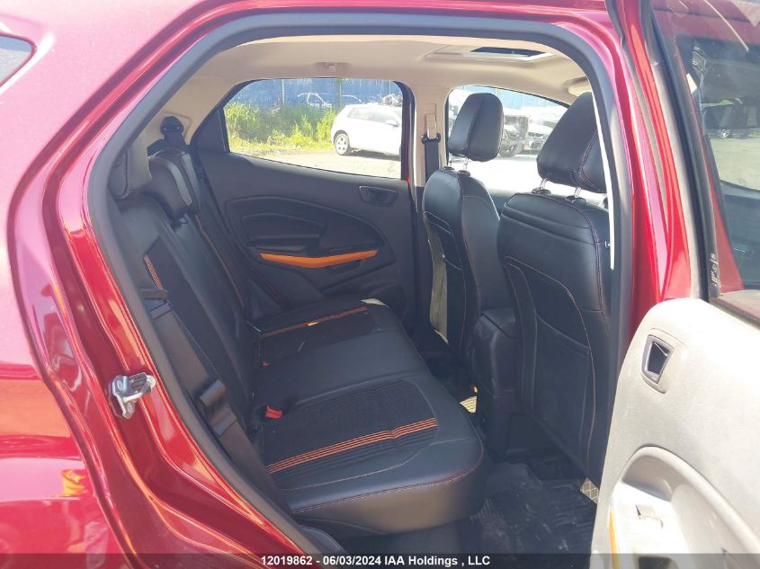 2018 Ford Ecosport Ses VIN: MAJ6P1CL1JC239869 Lot: 12019862