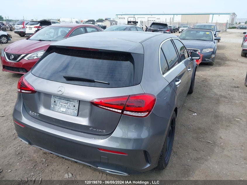 2019 Mercedes-Benz A-Class VIN: WDD3F4HB4KJ107614 Lot: 12019870