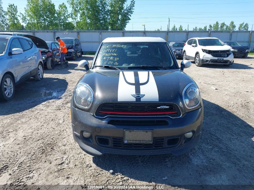 2015 Mini Cooper Paceman Jcw VIN: WMWSS9C5XFWN99538 Lot: 12019881