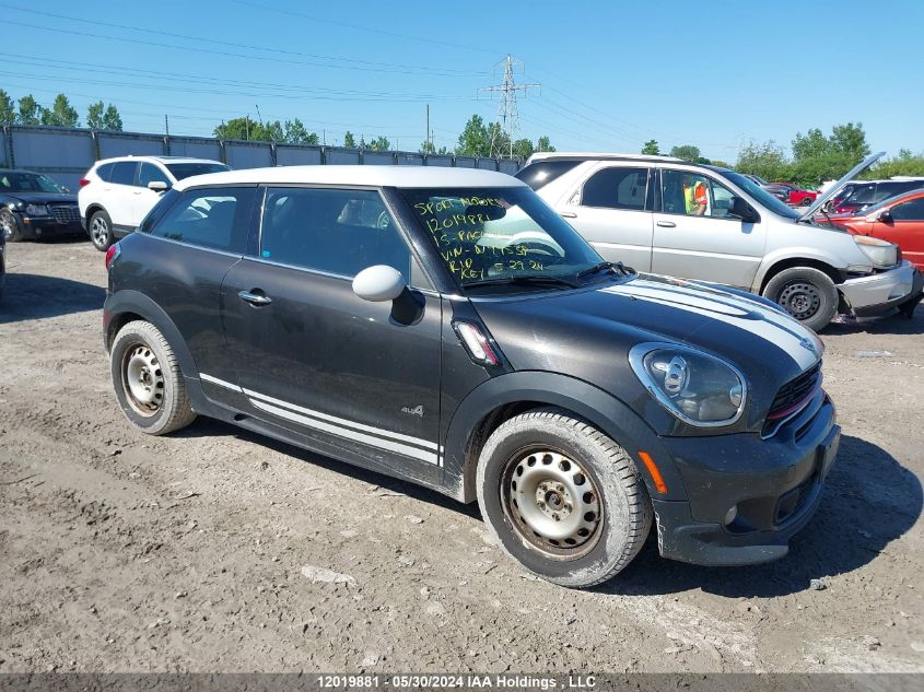 2015 Mini Cooper Paceman Jcw VIN: WMWSS9C5XFWN99538 Lot: 12019881