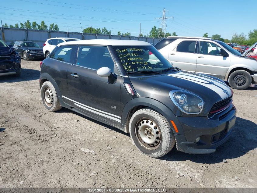 2015 Mini Cooper Paceman Jcw VIN: WMWSS9C5XFWN99538 Lot: 12019881