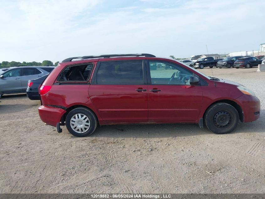 2007 Toyota Sienna Ce VIN: 5TDZK29C37S050652 Lot: 12019882