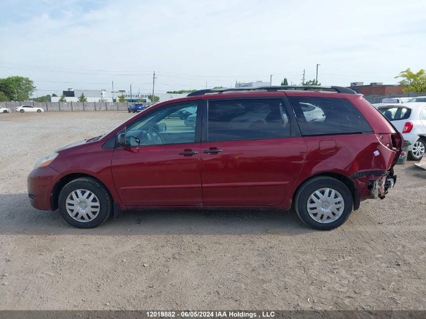 2007 Toyota Sienna Ce VIN: 5TDZK29C37S050652 Lot: 12019882