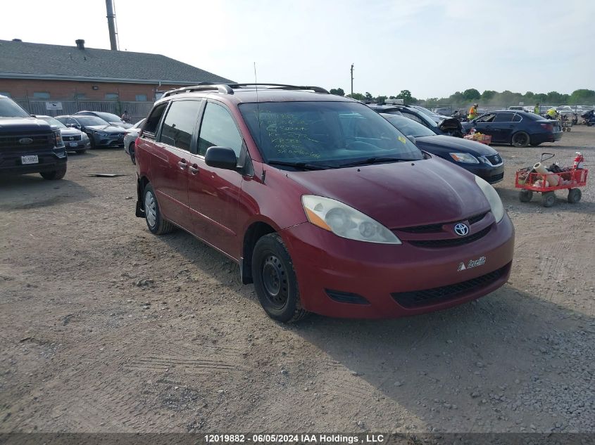 2007 Toyota Sienna Ce VIN: 5TDZK29C37S050652 Lot: 12019882