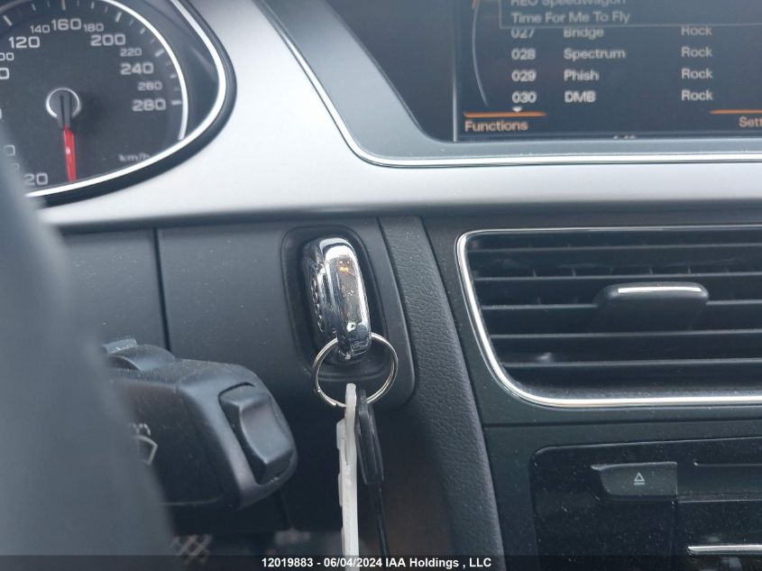 2013 Audi A4 VIN: WAUFFCFL3DN005243 Lot: 12019883