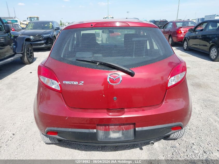 2014 Mazda Mazda2 VIN: JM1DE1KY6E0178918 Lot: 12019892