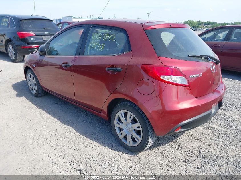 2014 Mazda Mazda2 VIN: JM1DE1KY6E0178918 Lot: 12019892