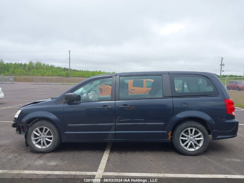 2013 Dodge Grand Caravan Se VIN: 2C4RDGBG0DR593076 Lot: 12019898