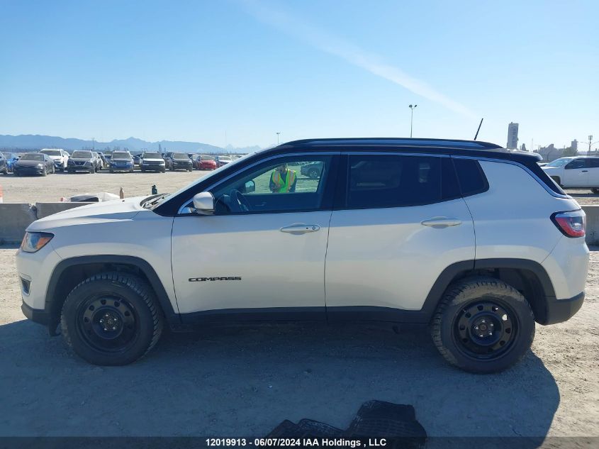 2018 Jeep Compass Limited VIN: 3C4NJDCB5JT417349 Lot: 12019913