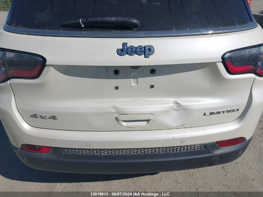 2018 Jeep Compass Limited VIN: 3C4NJDCB5JT417349 Lot: 12019913