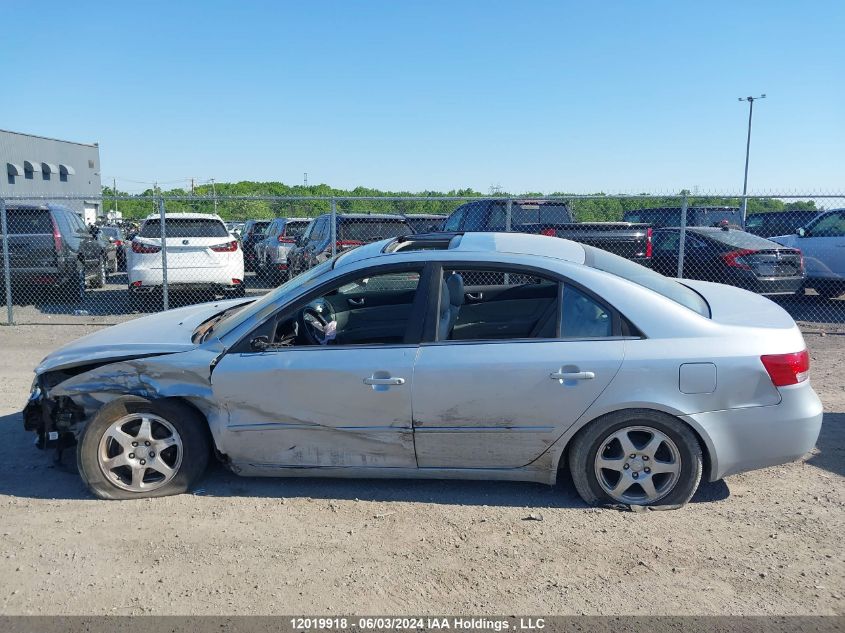 2007 Hyundai Sonata VIN: 5NPET46C67H183035 Lot: 12019918