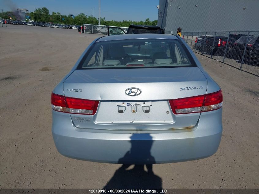 2007 Hyundai Sonata VIN: 5NPET46C67H183035 Lot: 12019918