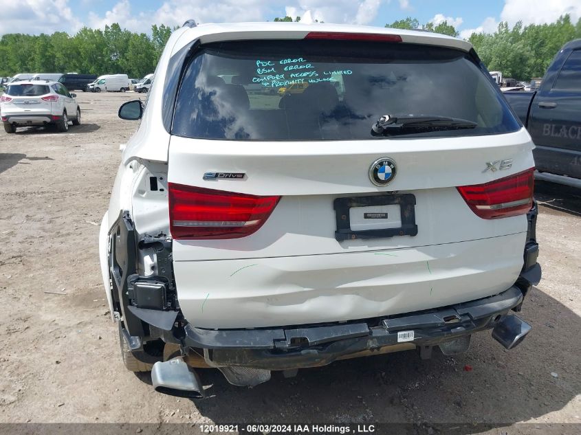 2016 BMW X5 Edrive VIN: 5UXKT0C51G0S77644 Lot: 12019921