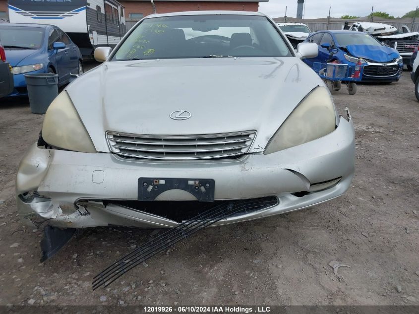 2004 Lexus Es 330 VIN: JTHBA30G445000627 Lot: 12019926