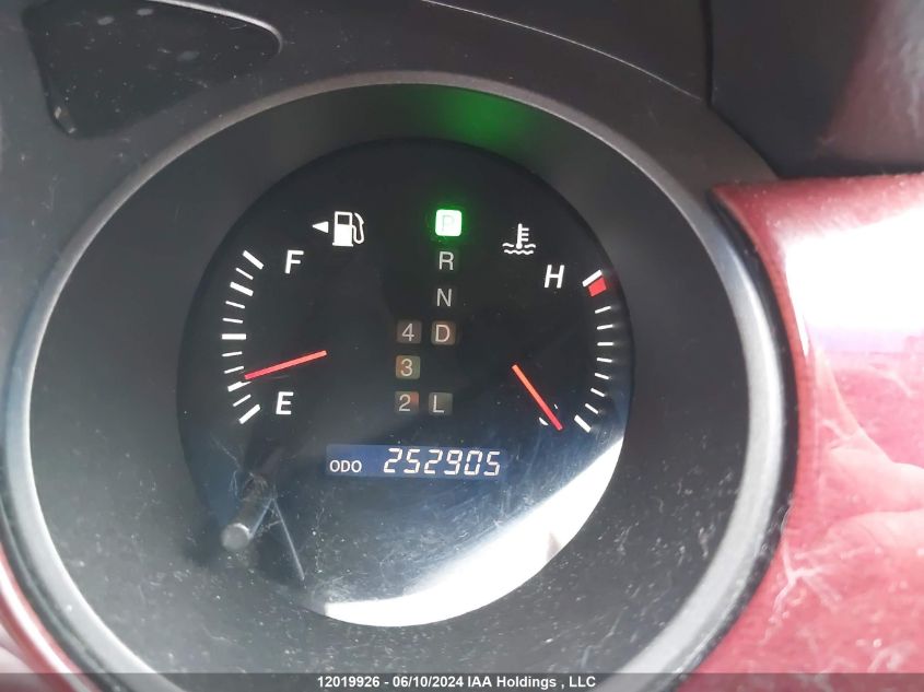 2004 Lexus Es 330 VIN: JTHBA30G445000627 Lot: 12019926