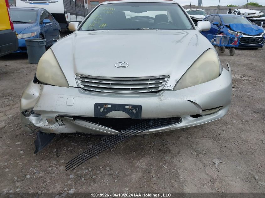 2004 Lexus Es 330 VIN: JTHBA30G445000627 Lot: 12019926